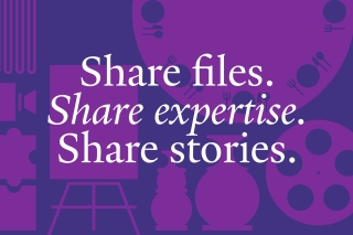 Share files. Share expertise. Share stories.