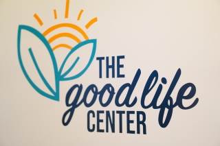 Photo of The Good Life Center's logo.