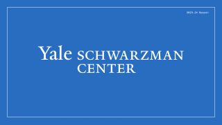 Yale Schwarzman Center wordmark