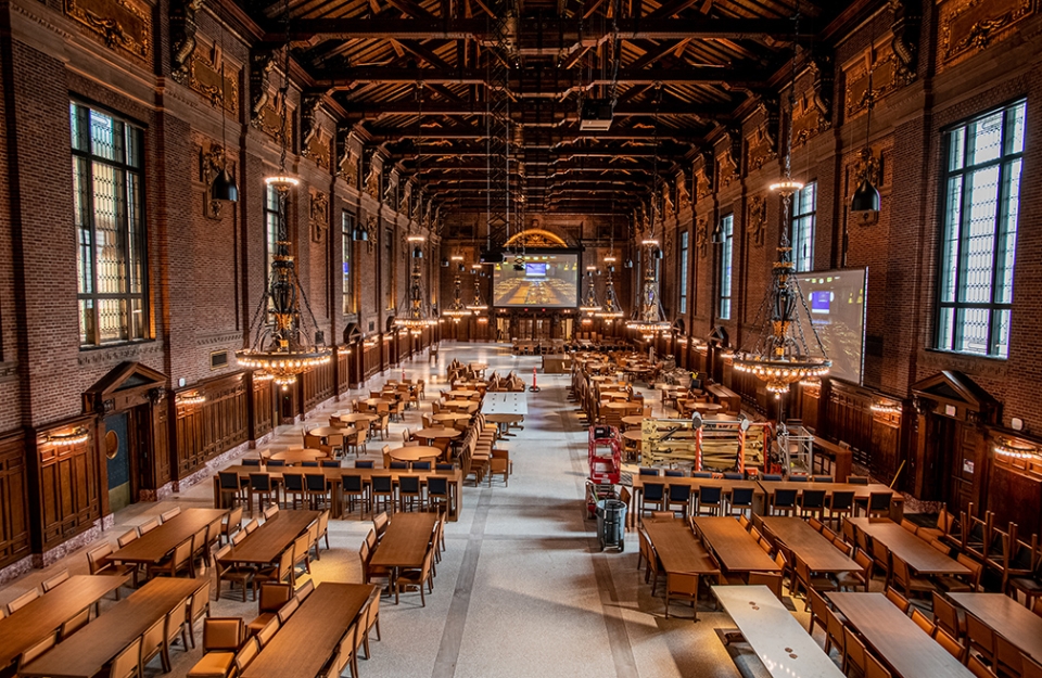 Yale Commons Dining Hall